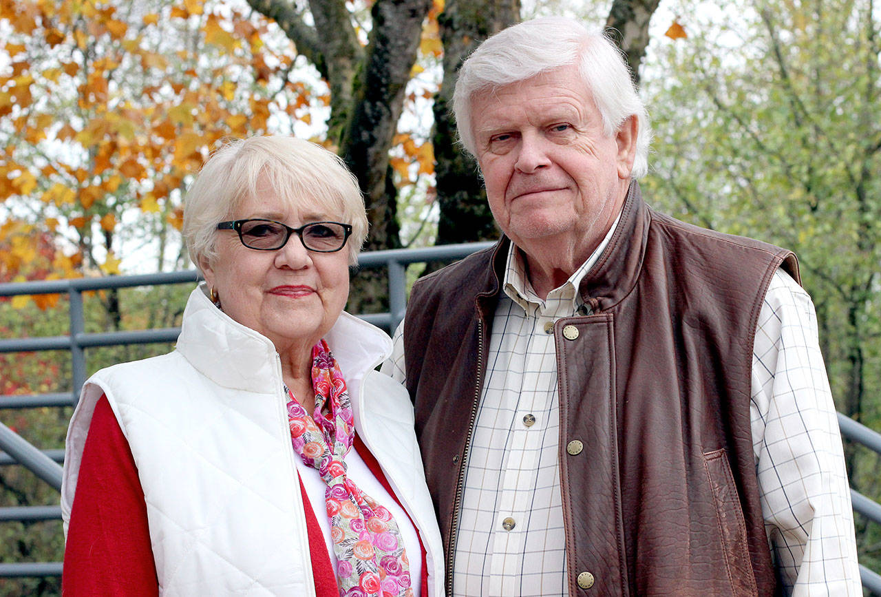Linda and Dave Whitesell have invited others to match their $5,000 donation for Homage’s Minor Home Repair program. (Photo courtesy of Homage)