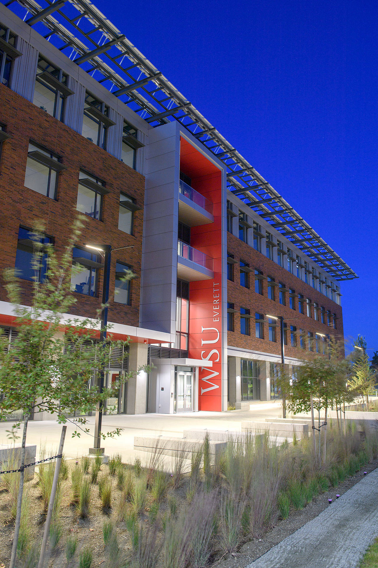 Guaranteed Education Tuition accounts allow for tuition and fee costs of college to by paid in advance and used at universities, colleges and technical schools throughout the state and nation, such as at Washington State University’s new North Puget Sound campus in Everett. (Bob Hubner/Washington State University)