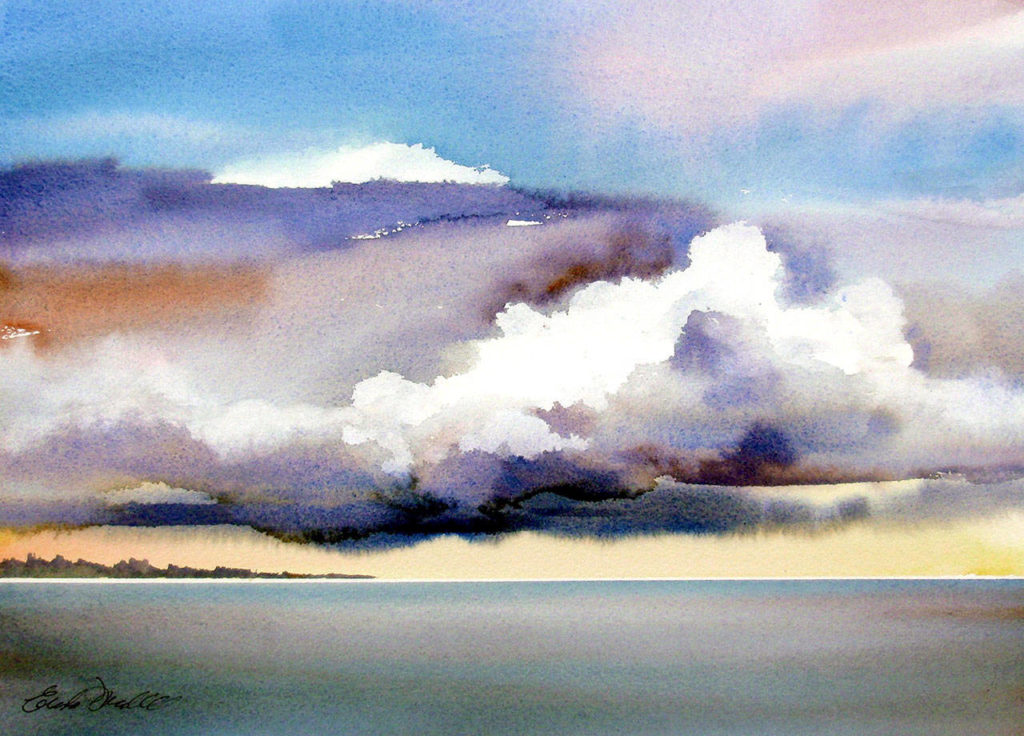 Enda Bardell of Vancouver, British Columbia, painted “Approaching.”
