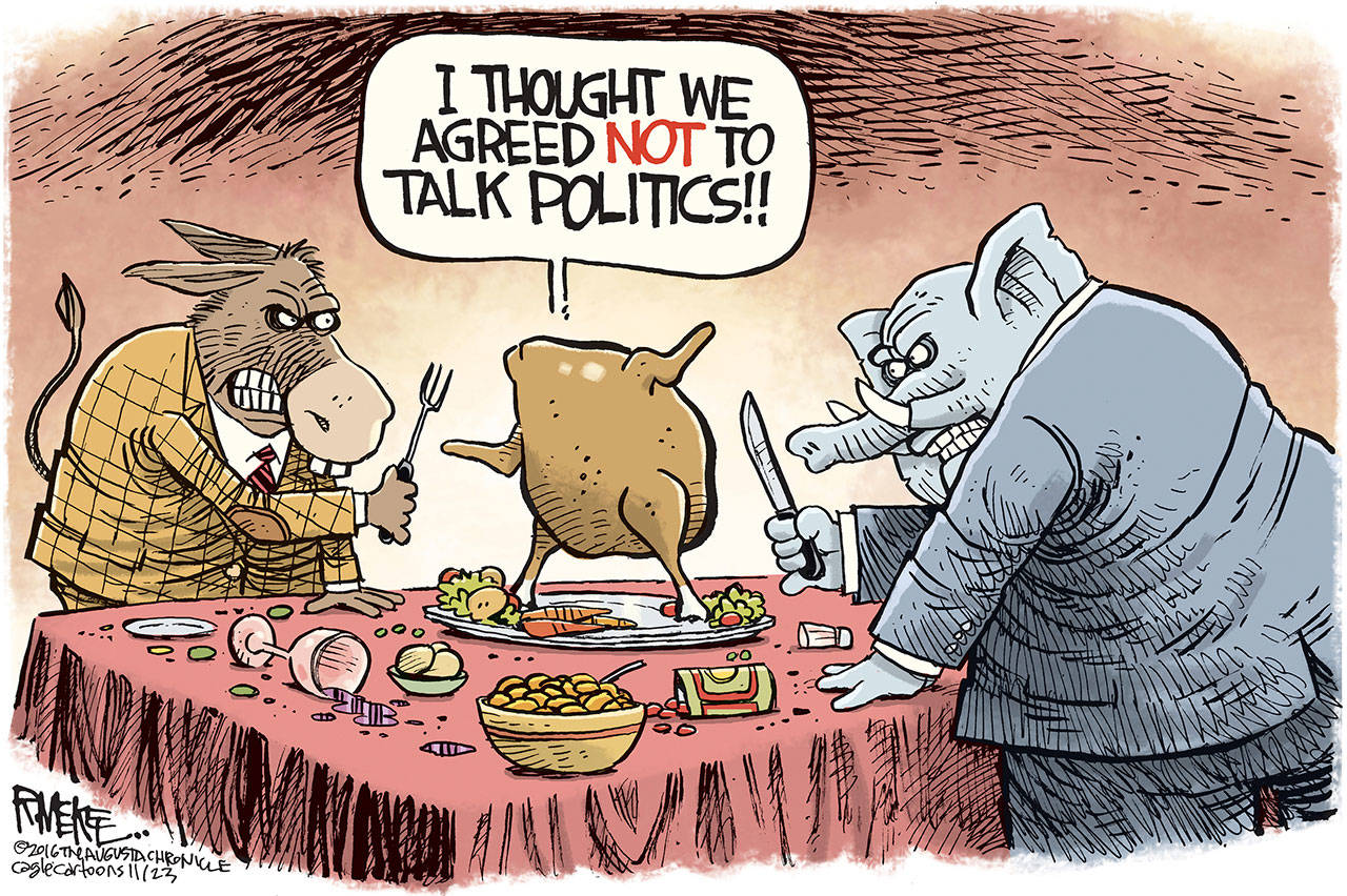 Viewpoint: How to bridge the political divide at Thanksgiving