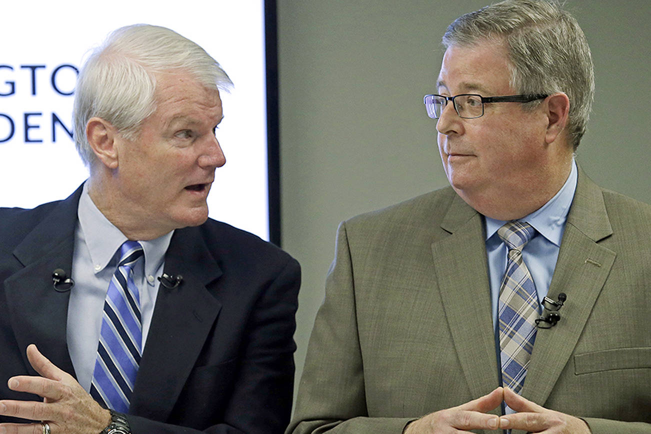 A Democrat and ex-Republican team up to end two-party politics