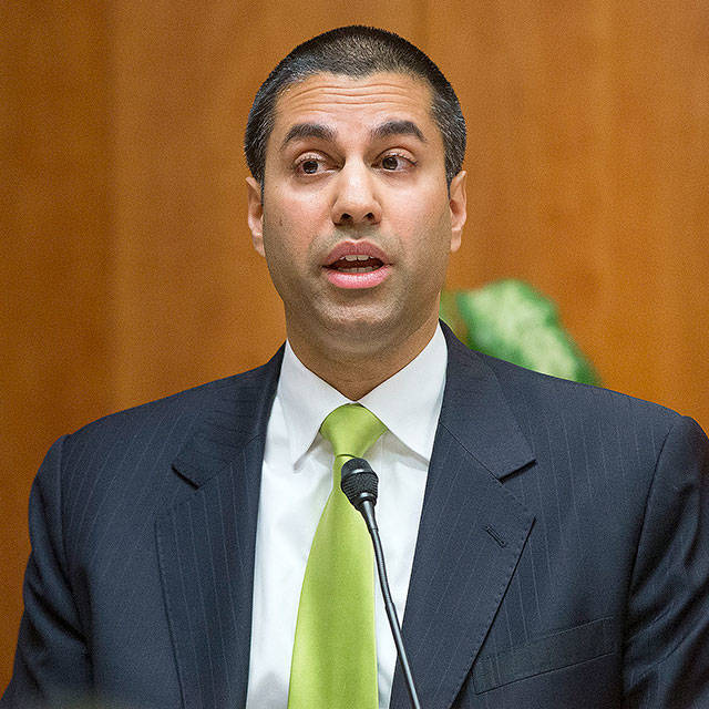 Federal Communication Commission Commissioner Ajit Pai. (AP Photo/Pablo Martinez Monsivais, File)