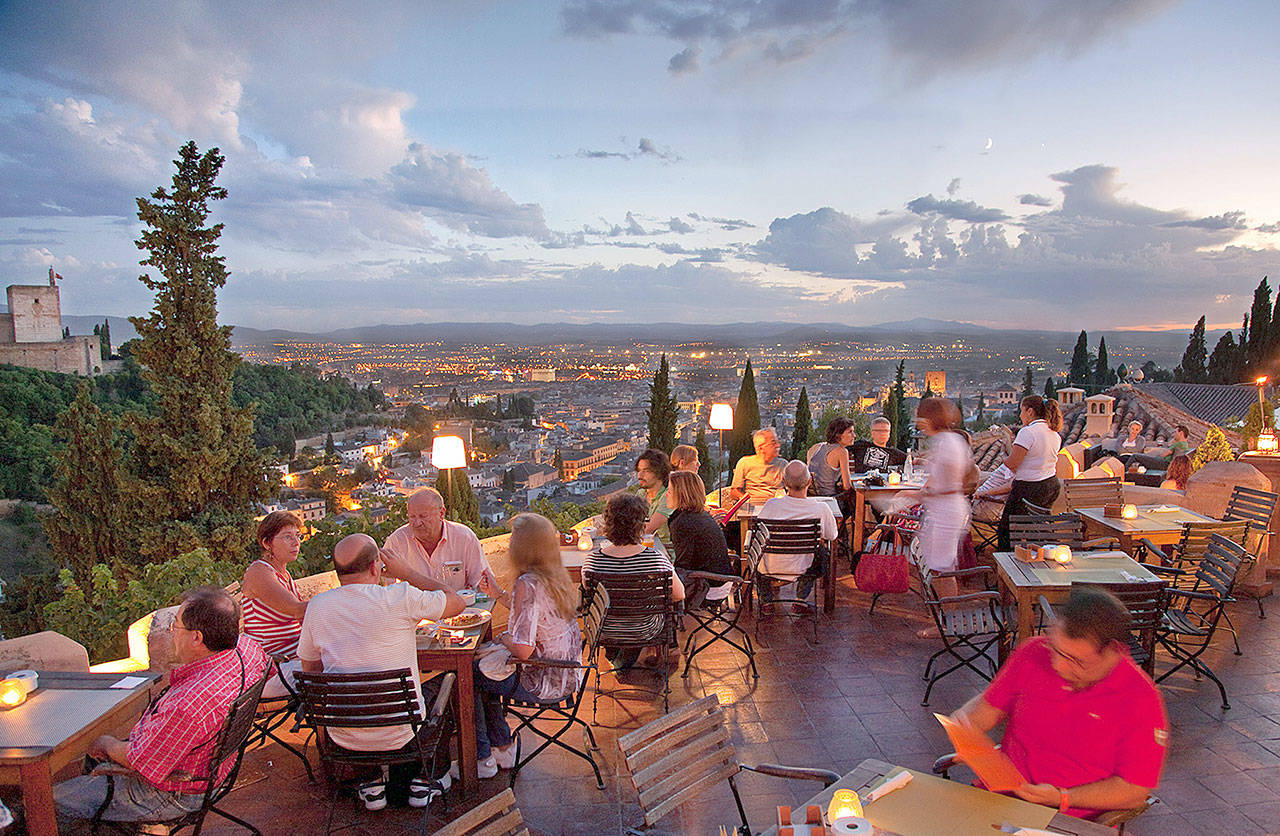 Granada’s hill-topping Albayzin neighborhood is Spainís best old Moorish quarter, giving travelers a whiff of Arabia and the best views in Granada.