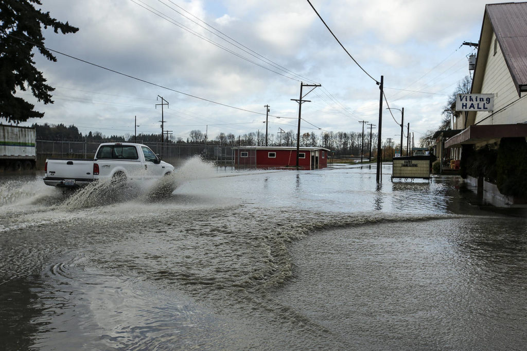 Silvana was inundated by water on Wednesday. (Ian Terry / The Herald)
