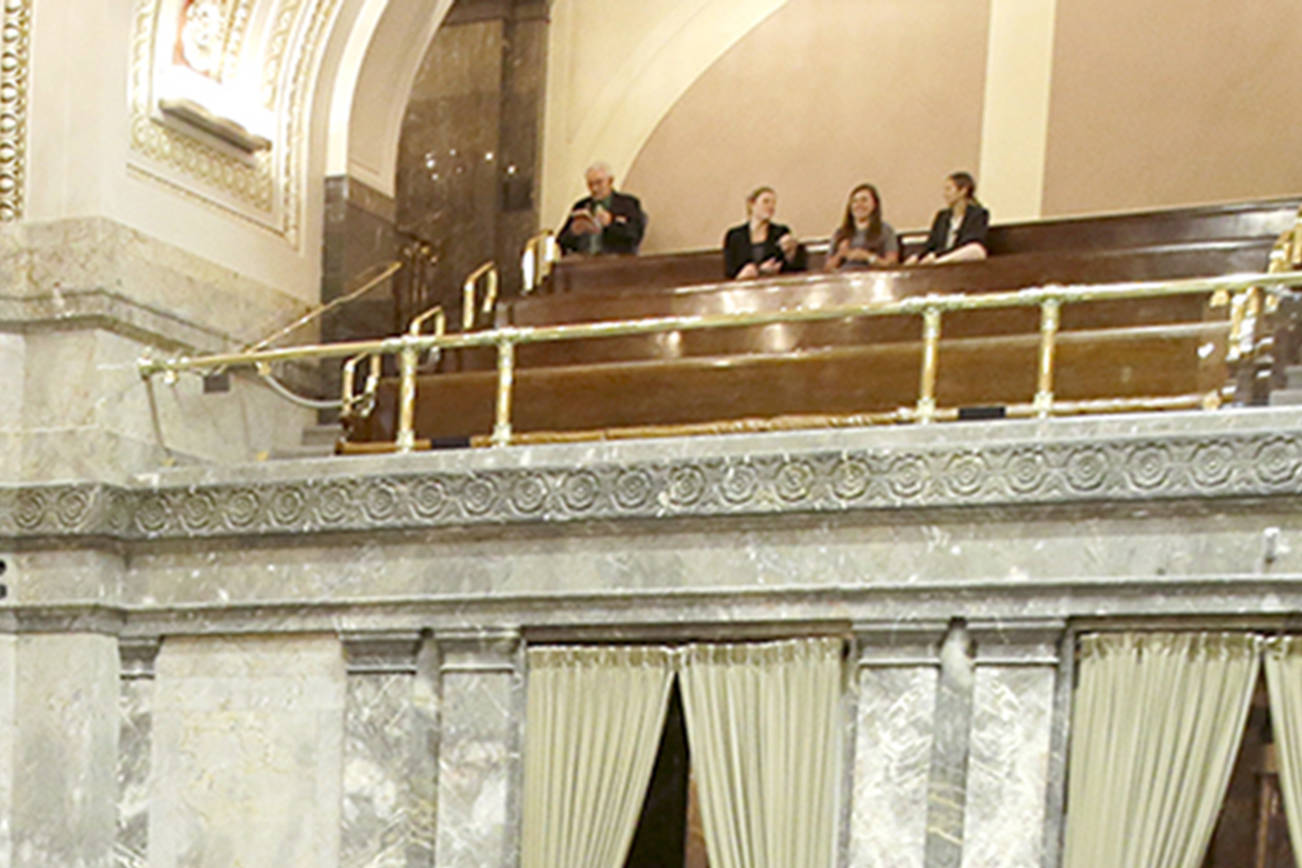 Firearms banned from state Senate gallery during sessions