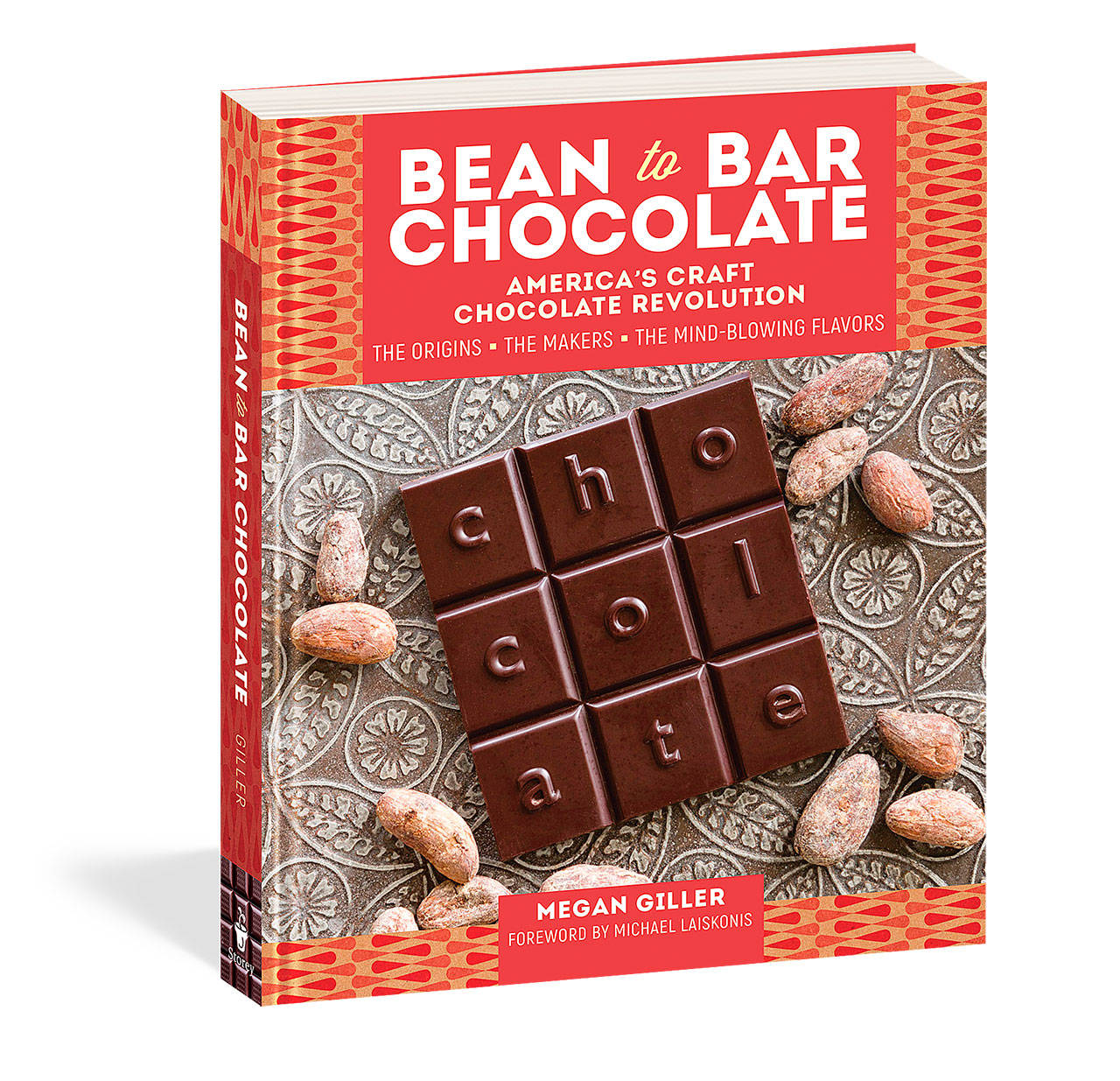 “Bean to Bar: America’s Craft Chocolate Revolution” by Megan Giller presents the basics on chocolate as well as recipes by chocolate makers and pastry chefs. (Storey Publishing)