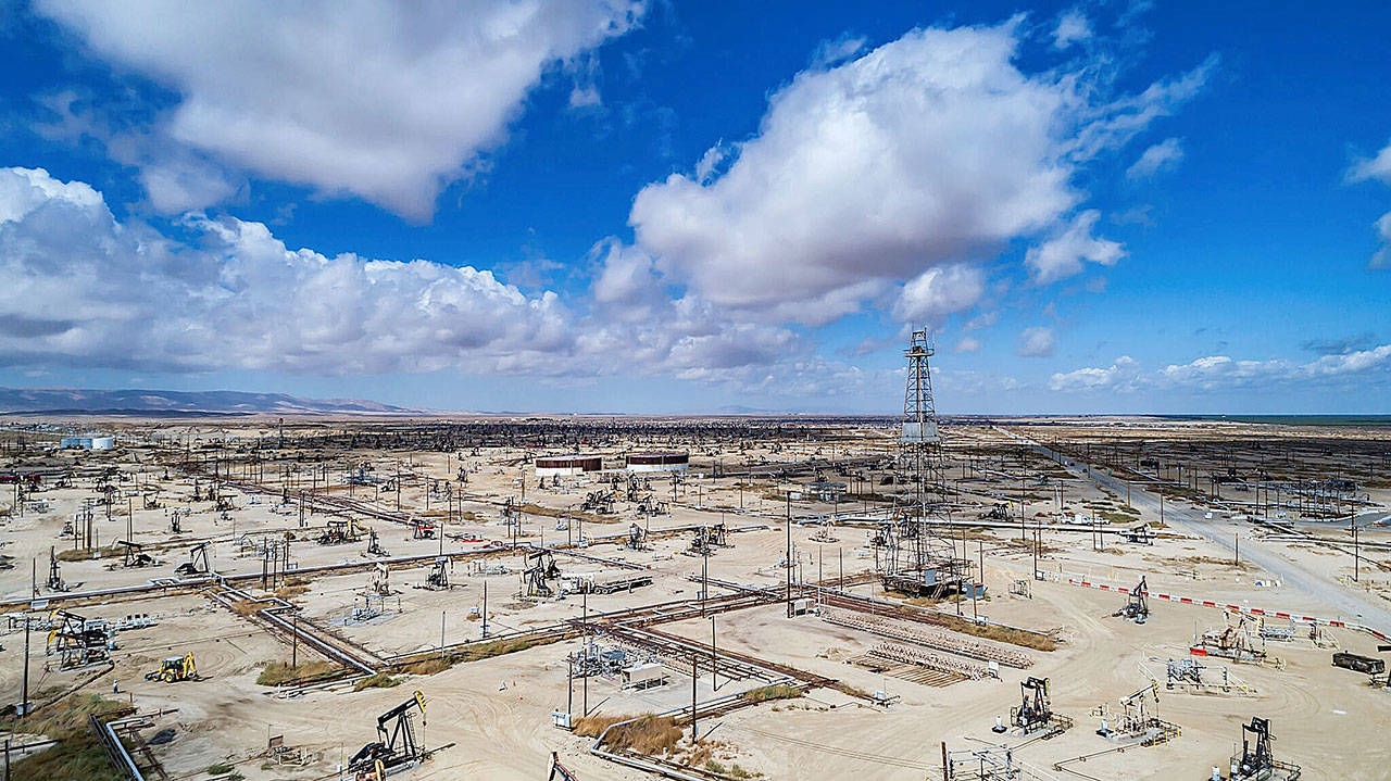 The Belridge oil field is seen in California. (Aera Energy)