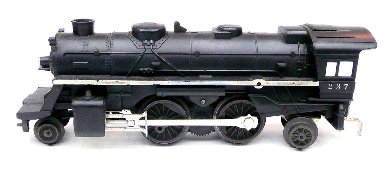 The Lionel electric-train engine that emitted smoke. (Chuck Taylor)