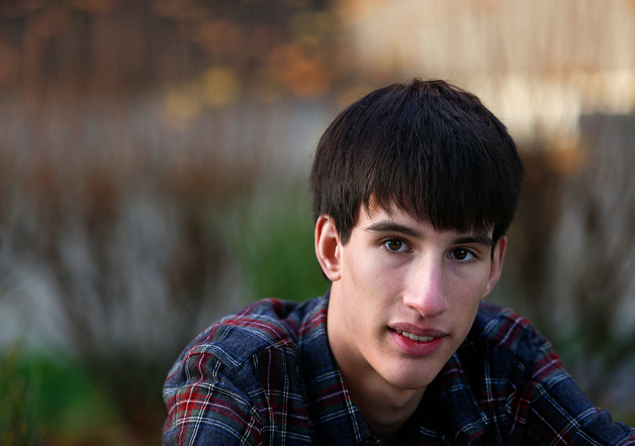 Marysville Getchell High School junior David Samaniego is this week’s Herald Super Kid. (Dan Bates / The Herald)