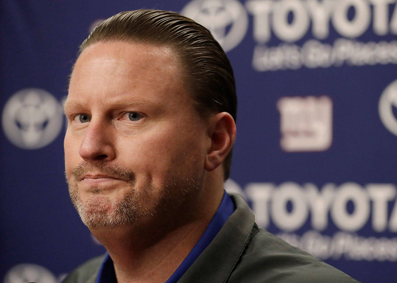 AP source: Reeling Giants fire coach McAdoo, GM Jerry Reese