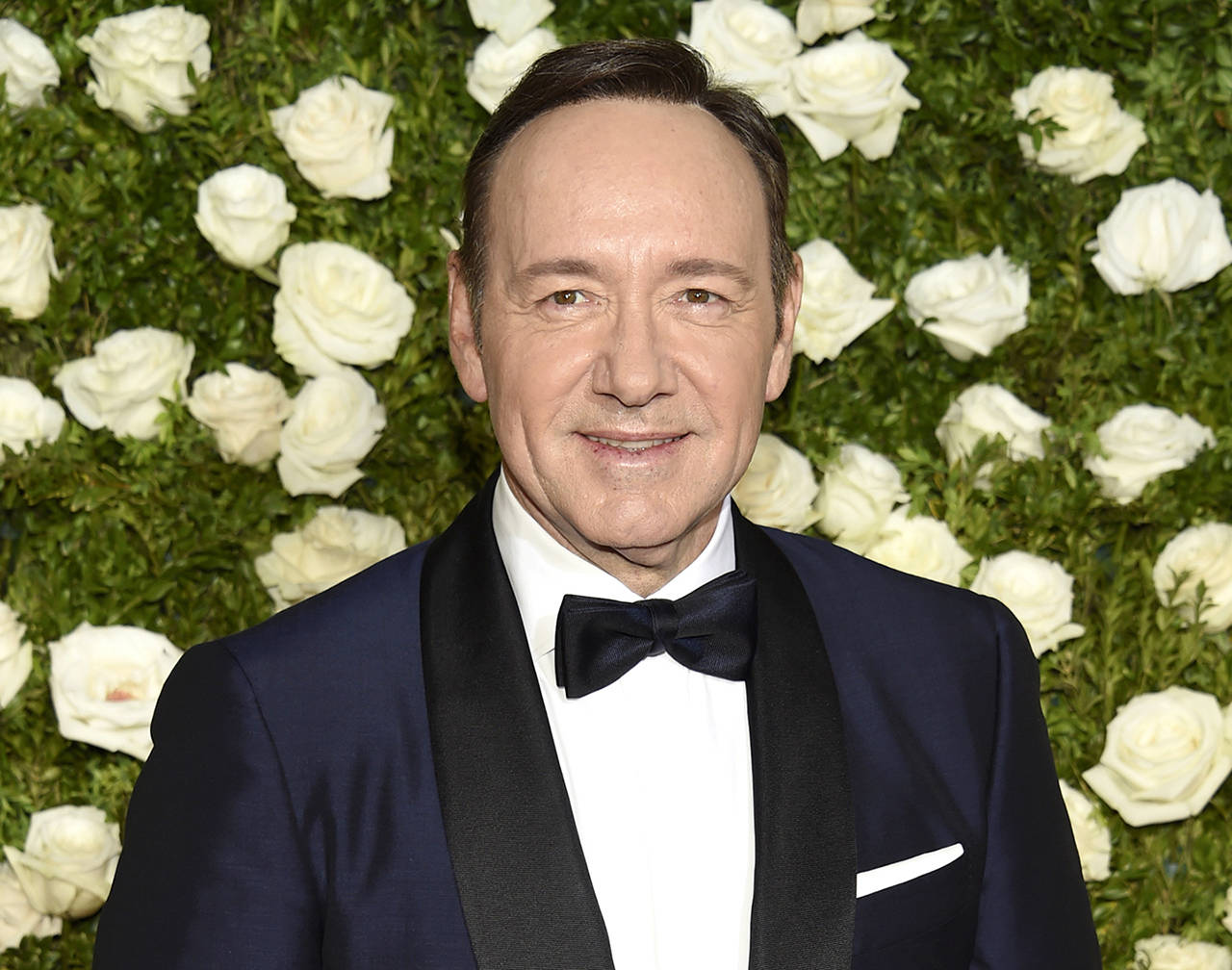 In this June 11 photo, Kevin Spacey arrives at the 71st annual Tony Awards at Radio City Music Hall in New York. (Photo by Evan Agostini/Invision/AP, File)
