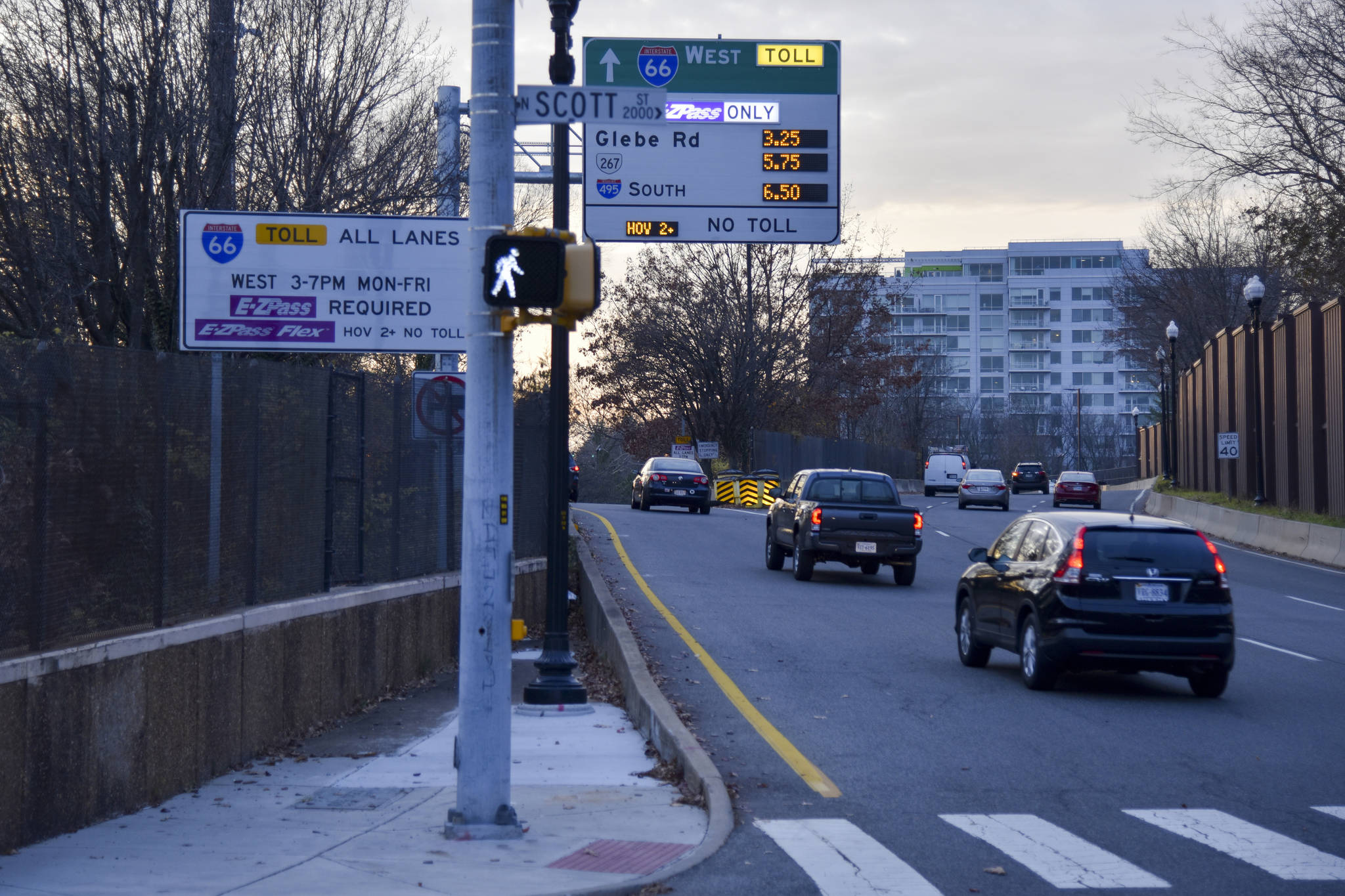 I-66 express lanes debut with $34.50 toll, among highest in US