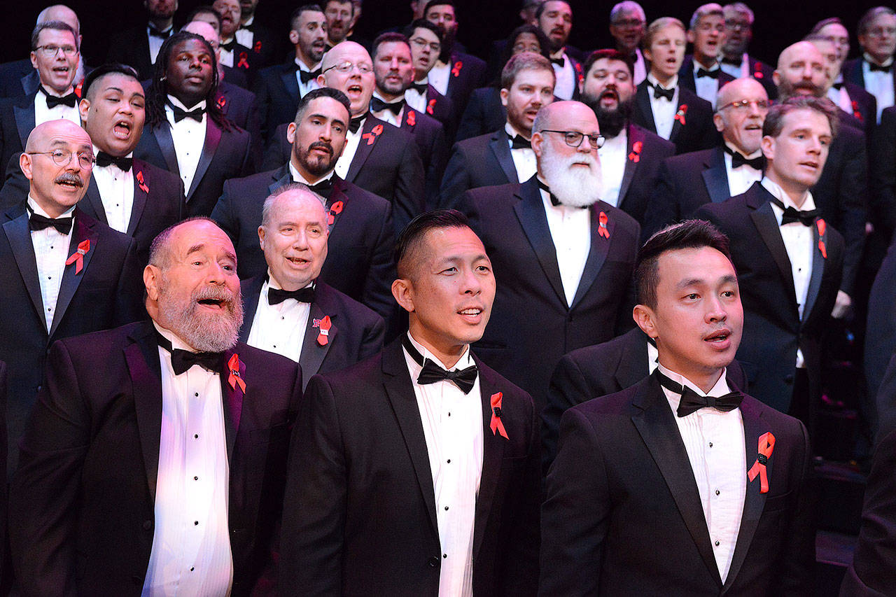 Seattle Men’s Chorus brings sassy brassy good time to Everett
