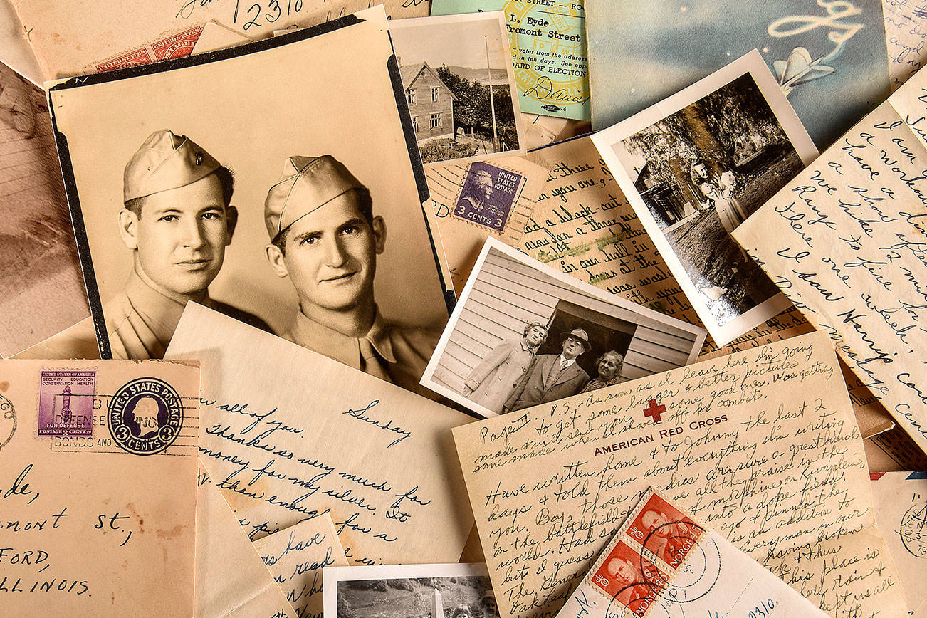 Four brothers and hundreds of letters about World War II