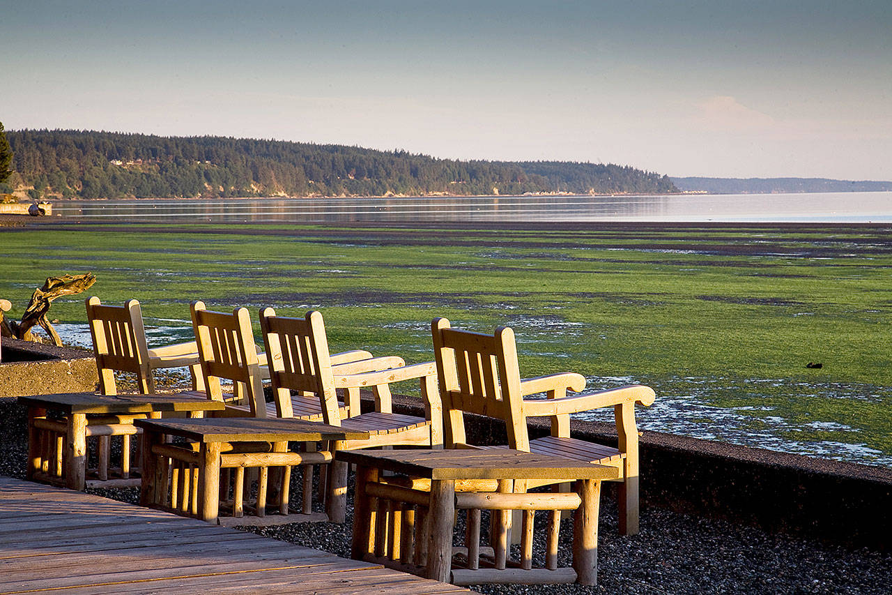 The sun sets on another beautiful day on Whidbey Island at The Inn at Langley. (Photos courtesy of The Inn at Langley)