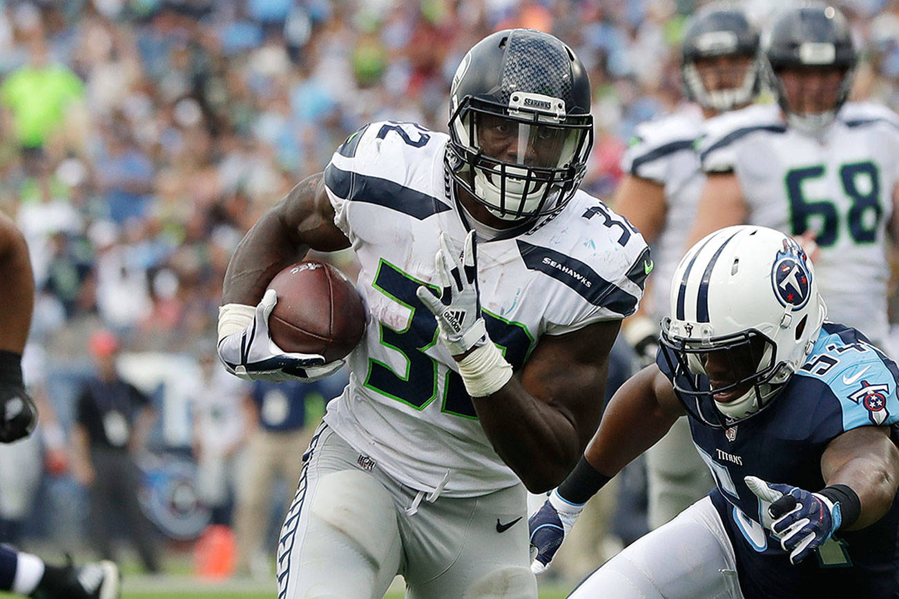 Seahawks RB Carson suffers setback in quest to return
