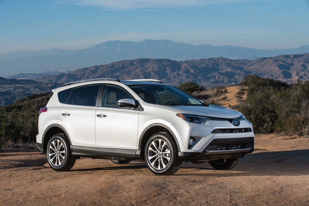 The 2017 Toyota RAV4 has more off-road capability than many people might think. (Manufacturer photo)
