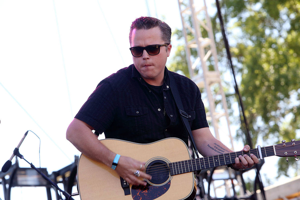 Jason Isbell & the 400 Unit performs at the Bonnaroo Music and Arts Festival on Friday June 14, 2013, in Manchester Tennessee. Its “The Nashville Sound” is arguably the best album of the year. (Photo by John Davisson/Invision/AP)