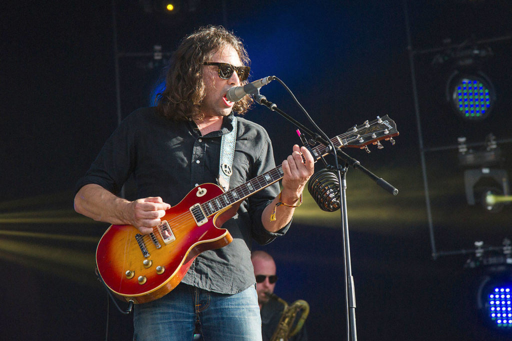 Adam Granduciel of The War on Drugs performs at the Bonnaroo Music Festival at Great Stage Park on June 13, 2015, in Manchester, Tennessee. The album “A Deeper Understanding” comes in at No. 3 on the list. (Photo by Amy Harris/Invision/AP)
