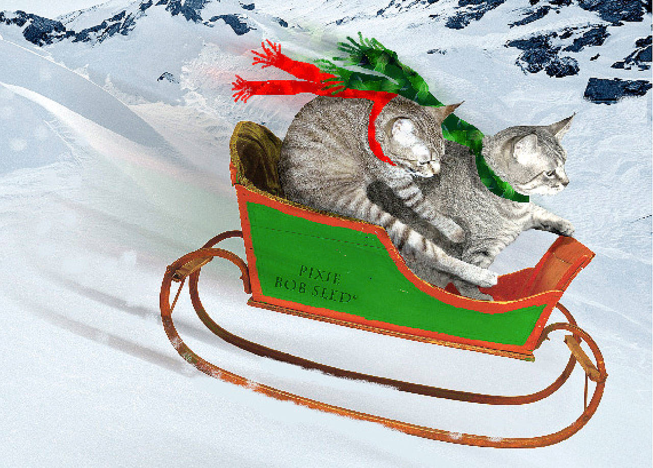 Christmas cards by Kathleen A. Johnson are available this month at Gallery North in Edmonds.