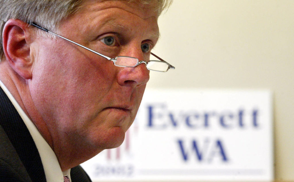 Mayor of Everett Ray Stephanson on May, 5, 2009 (Herald file)
