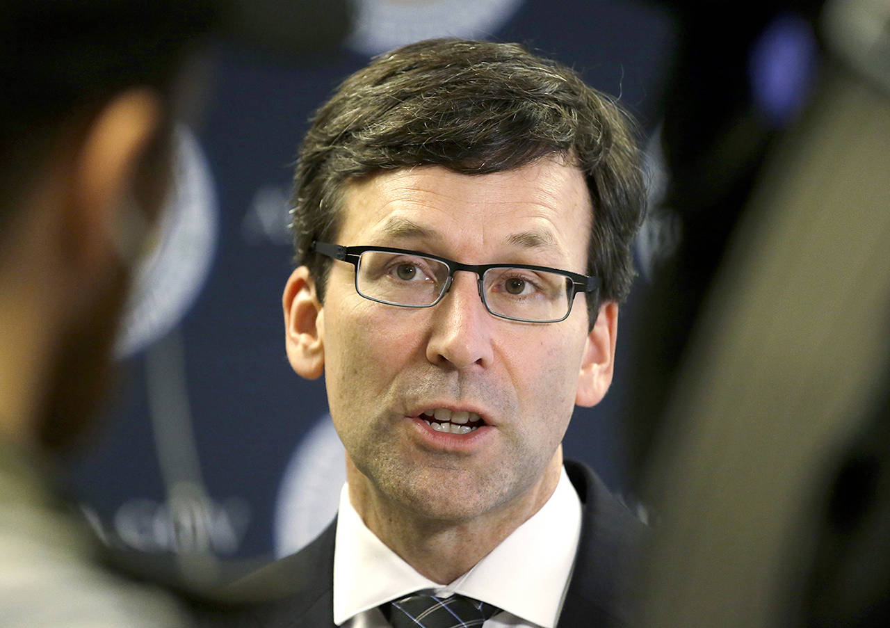 Washington state Attorney General Bob Ferguson. (AP Photo/Elaine Thompson)