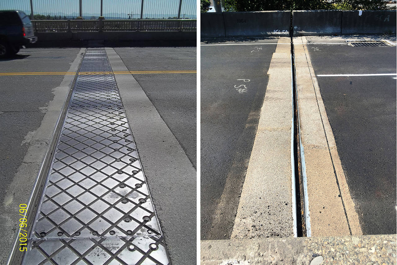 About expansion joint covers on US 2’s Pilchuck River Bridge