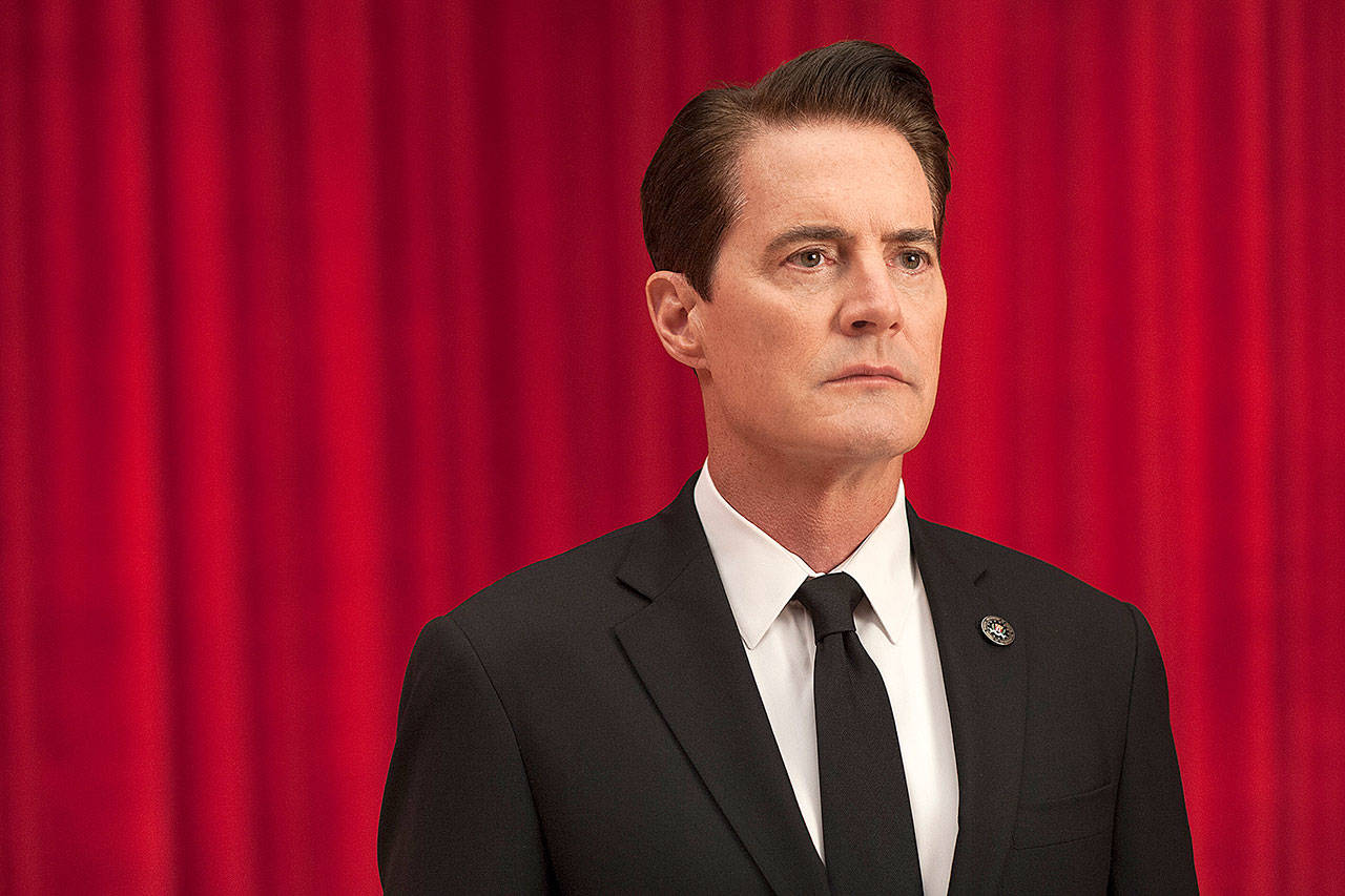 Kyle MacLachlan stars as Dale in the Showtime series “Twin Peaks.” (Suzanne Tenner/Showtime)