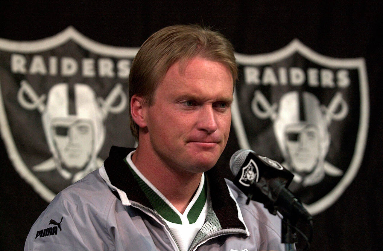 Gruden: There’s ‘good chance’ he’ll return as Raiders coach