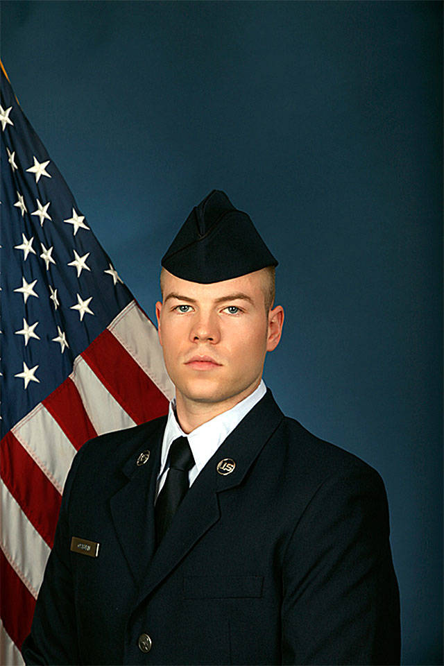 U.S. Air Force Airman 1st Class Kyle Osburn