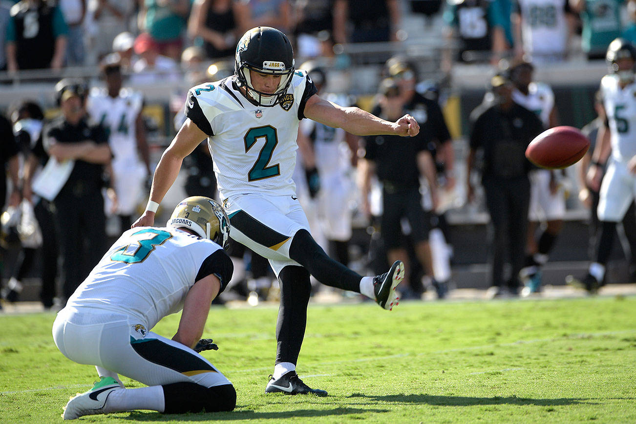 Seahawks sign ex-Jaguars kicker Myers to futures contract