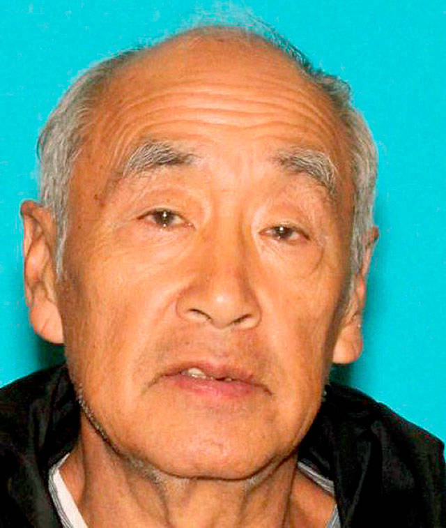 Paul Yoshihara, 75, has been missing since Saturday night. (Snohomish County Sheriff’s Office)