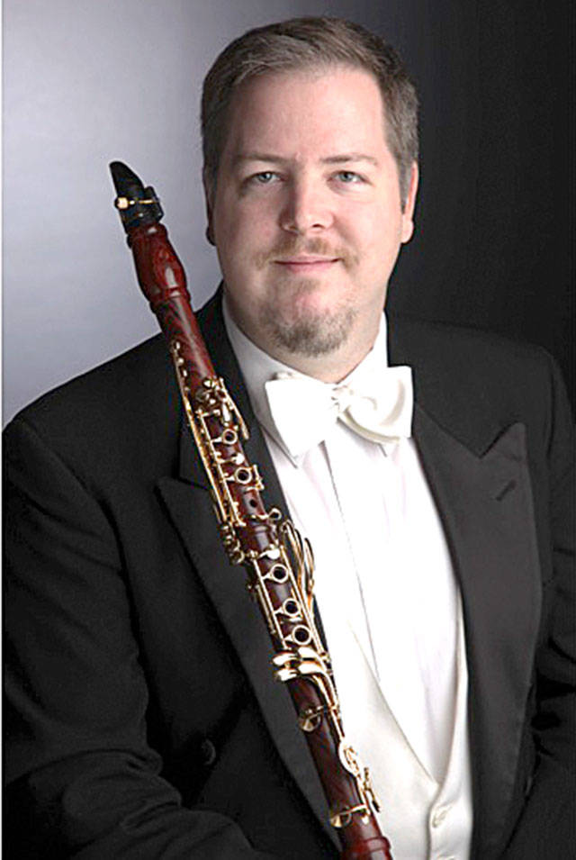 Ben Lulich, on clarinet, is the featured soloist in Cascade Symphony Orchestra’s Jan. 15 concert.
