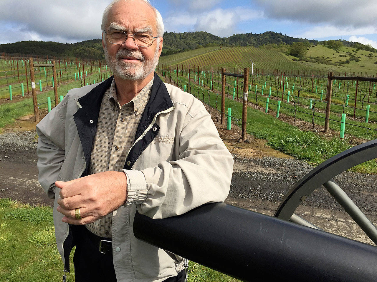 Earl Jones established Fault Line Vineyards and Abacela Winery in 1995 near the southern Oregon town of Roseburg. (Photo by Eric Degerman / Great Northwest Wine)