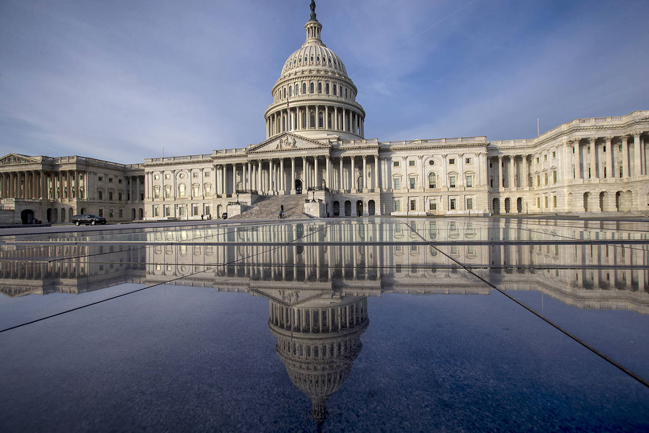 In this Jan. 3 photo, the Capitol is seen in Washington. (AP Photo/J. Scott Applewhite)