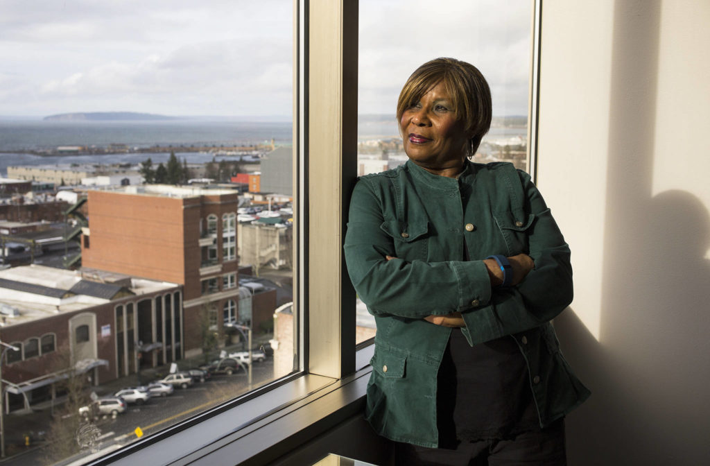Ethel McNeal, whose heritage is African-American and Native American, is believed to be the first woman of color on the Everett City Council. (Andy Bronson / The Herald)

