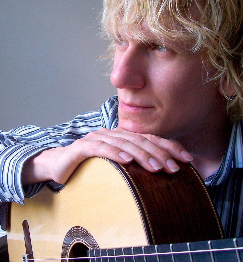 Marek Pasieczny, from Poland, is a performer and composer of music for guitar.
