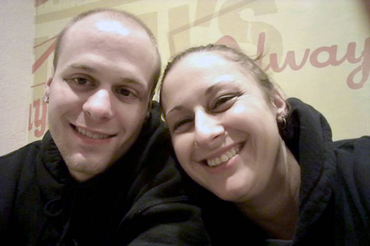 Josh Werner, 27, is seen with his older sister, Christina Zawaideh. Werner was shot to death at an Edmonds home on the night of Jan. 6. His roommate was arrested Tuesday night hiding in Everett, police said. (Werner family)
