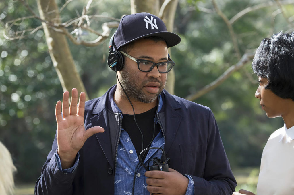 This image shows director Jordan Peele on the set of “Get Out.” (Justin Lubin/Universal Pictures via AP)
