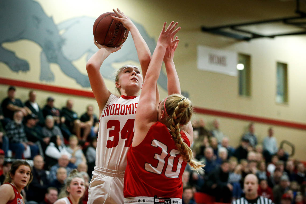 Snohomish girls shut down Stanwood, cruise to 61-39 victory