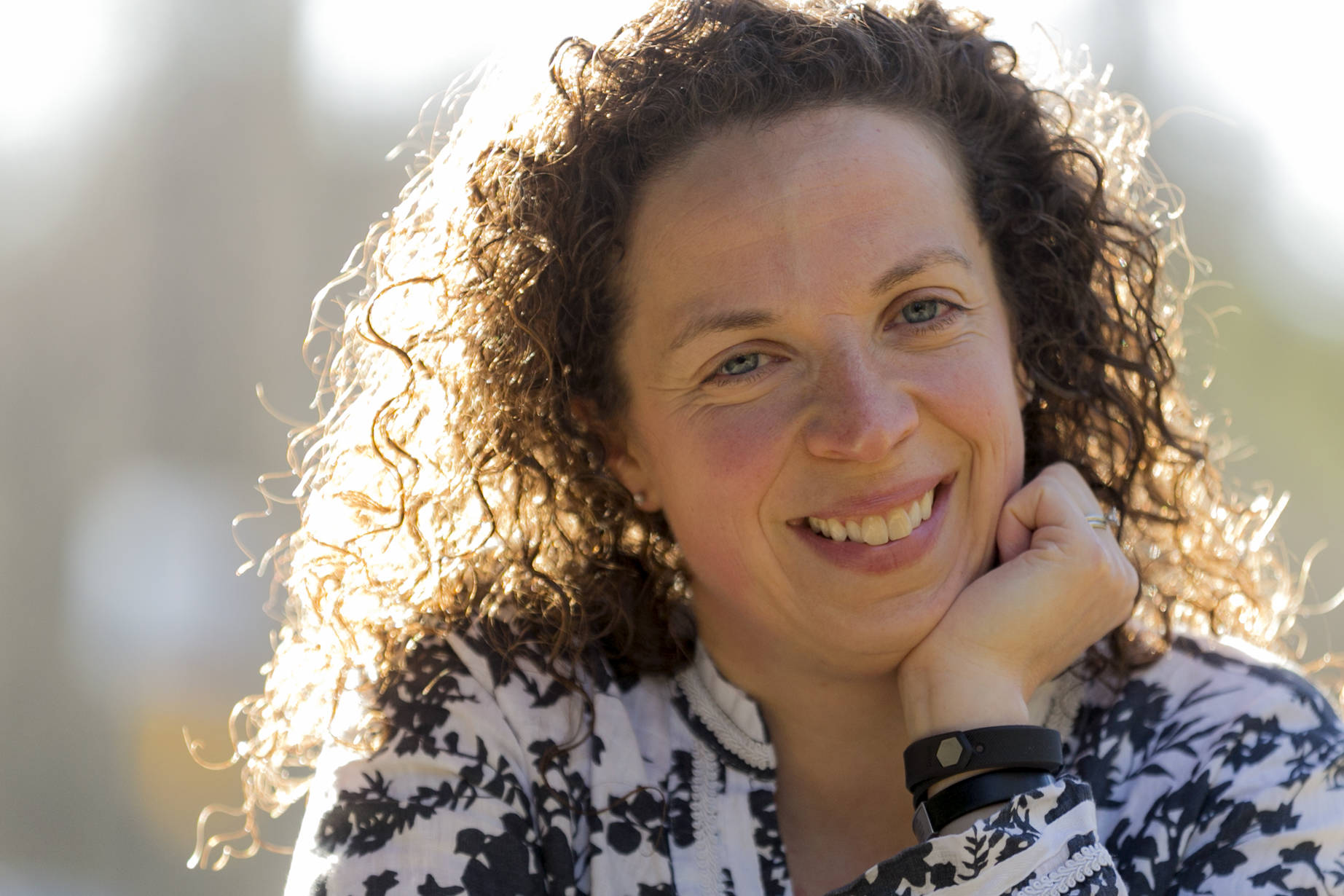 Andrea Rosen, mother of two, quit eating sugar more than 1,000 days ago. (Kevin Clark / The Herald)