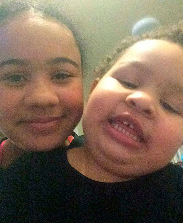 Amiyah Johnson (left) and Yesterday Wallace. (Family photo)
