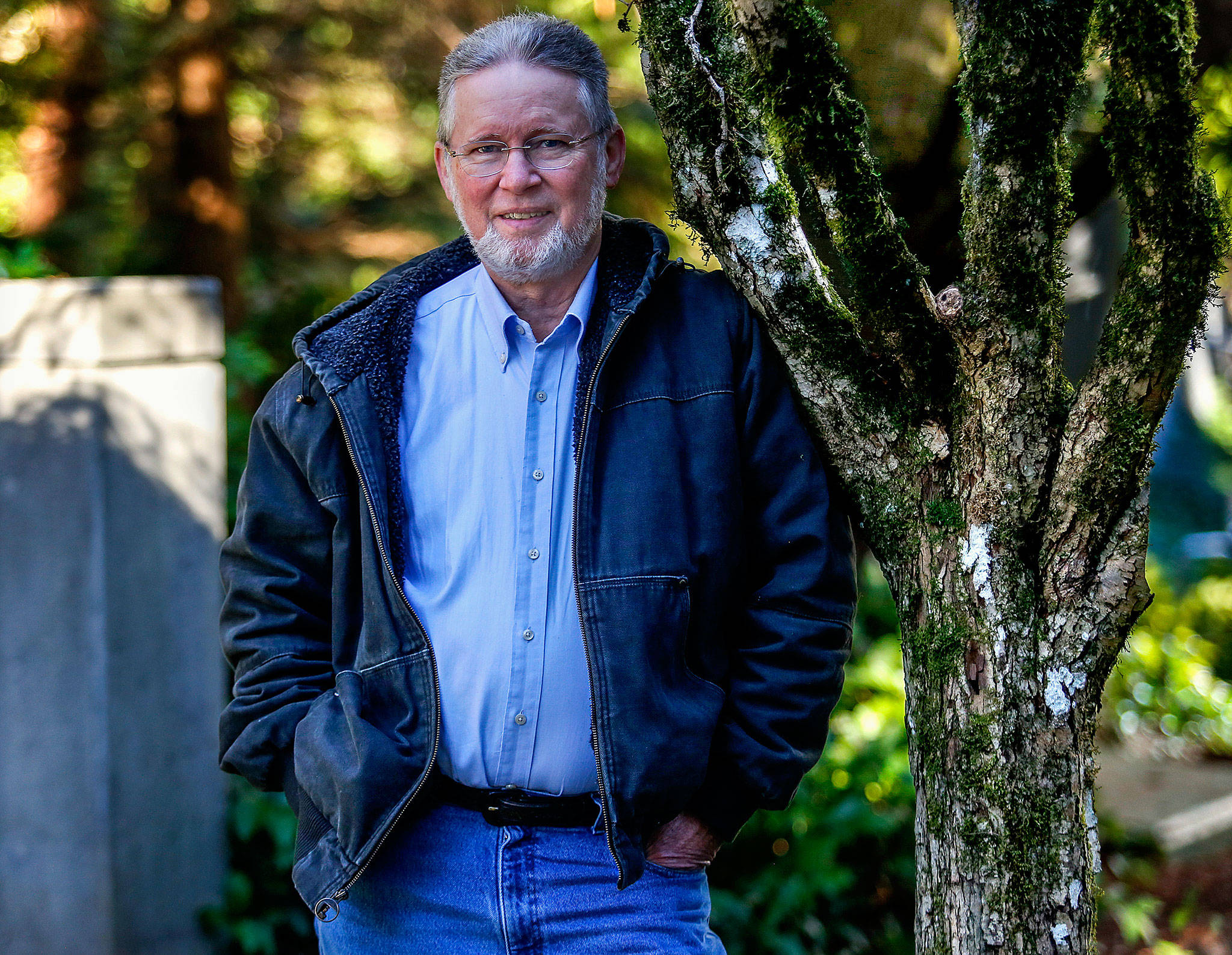 Jackie Minchew, a political activist from Lowell who has run unsuccessfully for Everett City Council, will be honored Saturday with the League of Women Voters’ of Snohomish County’s 2018 Democracy in Action Award. In 2014, Minchew was among those arrested for blocking railroad tracks in Everett in a protest against oil and coal shipments. (Dan Bates / The Herald)