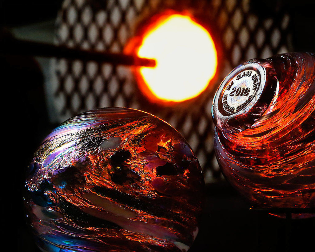 Glass Quest Find clue balls to trade in for handblown floats