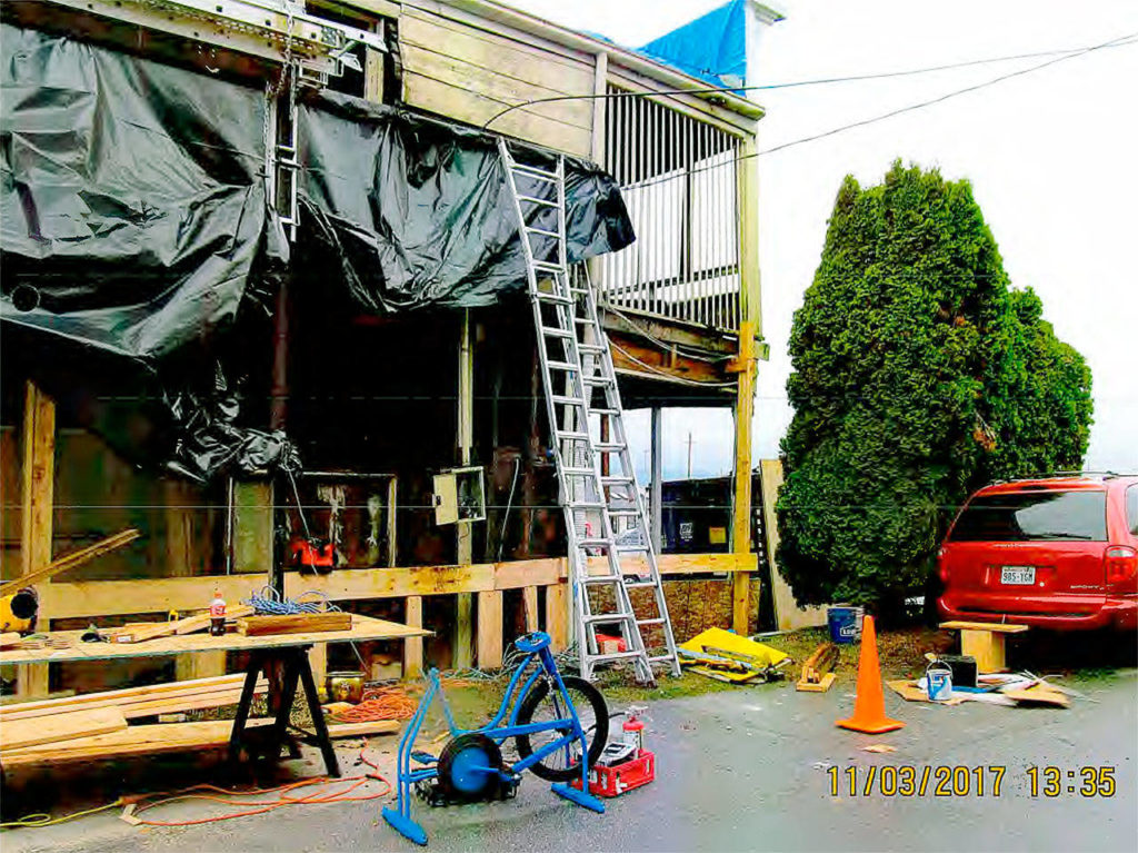 The apartment complex at 3130 Broadway in Everett was condemned last year. City inspectors took photographs of the conditions in which people were living. (City of Everett)
