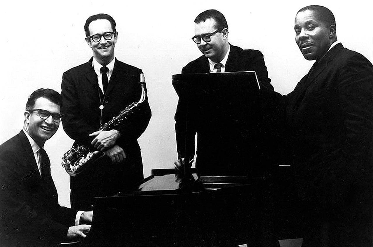 Dave Brubeck Quartet                                From left, Dave Brubeck, Paul Desmond, Joe Morello and Gene Wright.