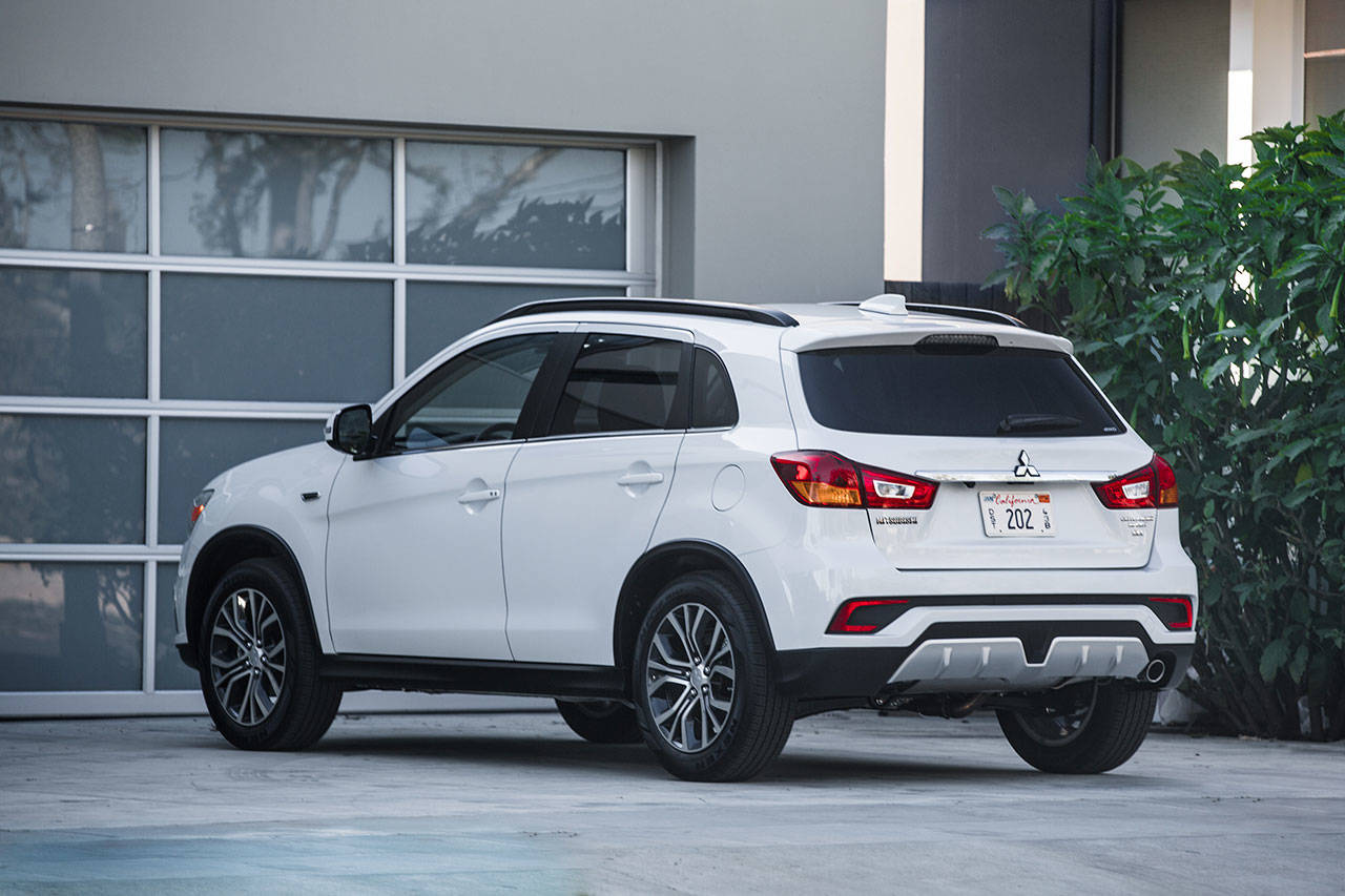 All trim levels of the 2018 Mitsubishi Outlander Sport are available with front-wheel or all-wheel drive. (Manufacturer photo)