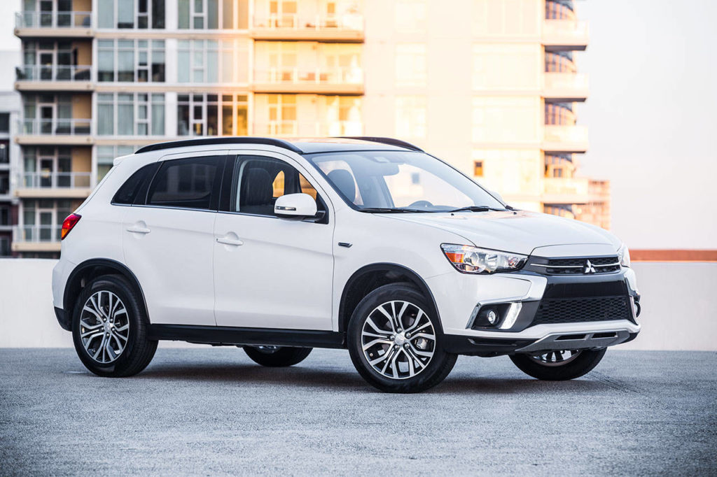 The Mitsubishi Outlander Sport compact crossover has new interior and exterior updates for 2018. (Manufacturer photo)
