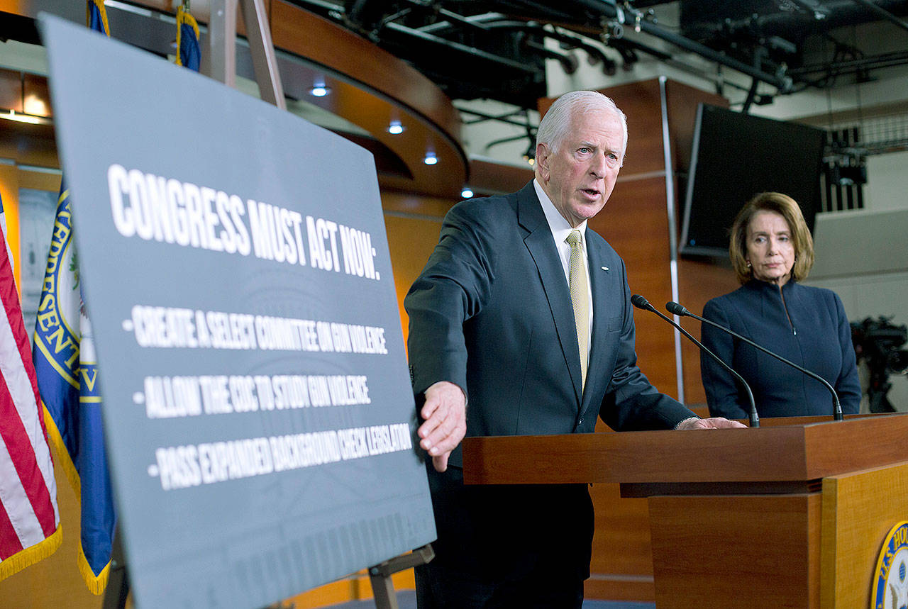 Lots of talk, little action in Congress after shootings