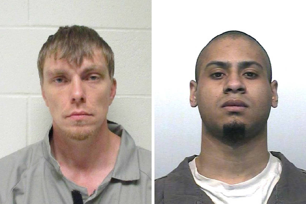 Joseph Raye Pike (left) and Joshua Trevon Munoz (Washington State Department of Corrections)